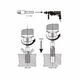 BỘ 5 MŨI VẶN VÍT TOÉT THÉP HSS 4241