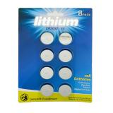 Bộ 8 pin lithium CR2032 UBL IB0082