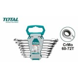 Bộ cờ lê vòng miệng hai chiều 8 chi tiết Total THT102RK086