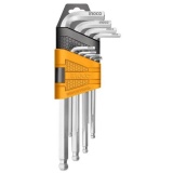 Chìa lục giác đầu tròn Ingco HHK12091