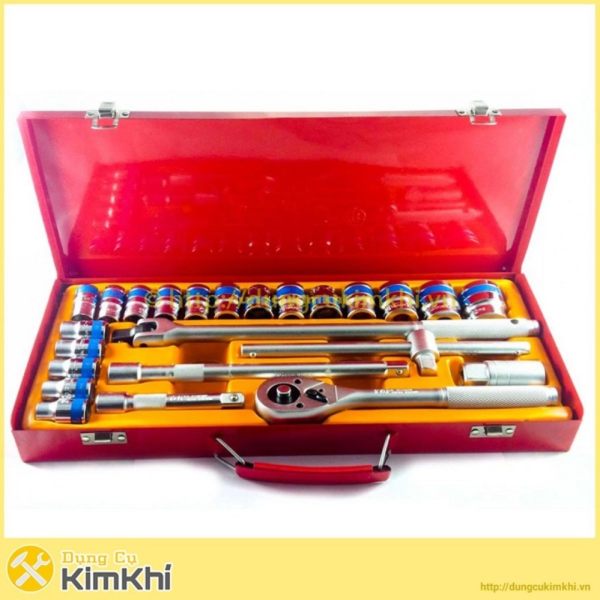 Bộ tuýp 24 chi tiết hệ mét TOP