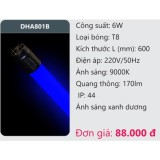 Bóng led tuýp màu Duhal DHA801B - 9W
