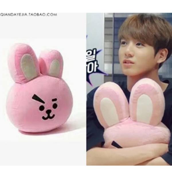 BTS21 Sang Trọng Đồ Chơi SHOOKY TATA Gối Búp Bê Nhồi Bông Ghế Sofa Đệm-quốc tế