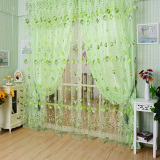 Sang trọng Phòng Hoa Tulip Curtain Xanh Lá-QUỐC TẾ