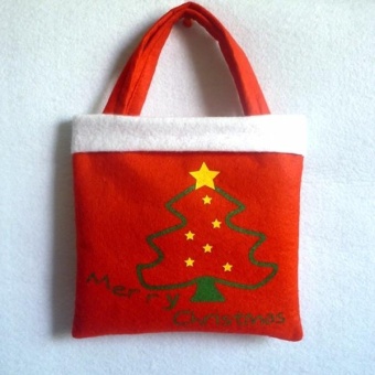 Christmas candy bag Christmas gift bag Christmas tree pattern new hot products - intl