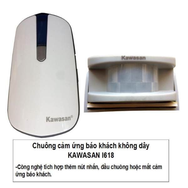 Chuông cảm ứng không dây báo khách báo trộm Kawasan I618