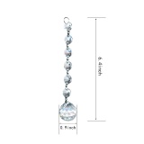 Clear Crystal Glass Chandelier Light Ball Prism Suncatcher Drops Pendant Decor