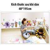 Decal dán tường Animal ban AY7155