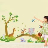 Decal trang trí động vật