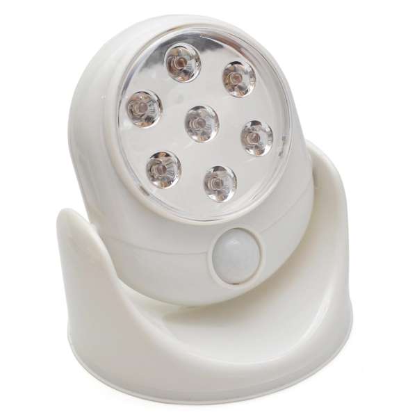 Đèn led dán tường cảm ứng xoay 360 độ