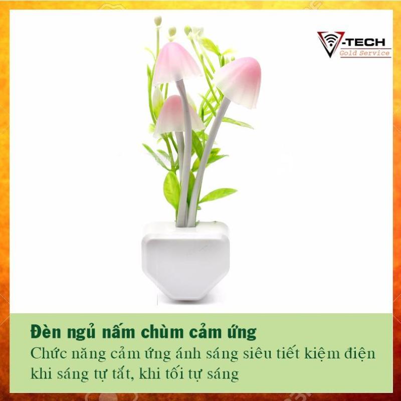 Bảng giá Đèn ngủ hình nấm cảm ứng tiết kiệm điện (đêm tự mở ngày tự tắt)