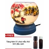 Đèn xông tinh dầu gốm AH22