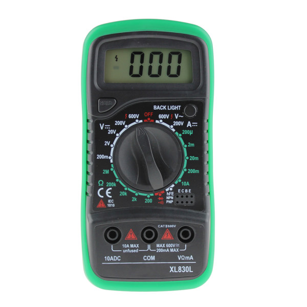 MÀN HÌNH LCD kỹ thuật số Đồng Hồ Đo Vạn Năng Khuếch Volt Thử Kiểm Tra-quốc tế