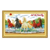 tranh thêu mã đáo thành công - DLH-222802