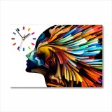 Đồng hồ tranh 1T4060-23 Trừu Tượng