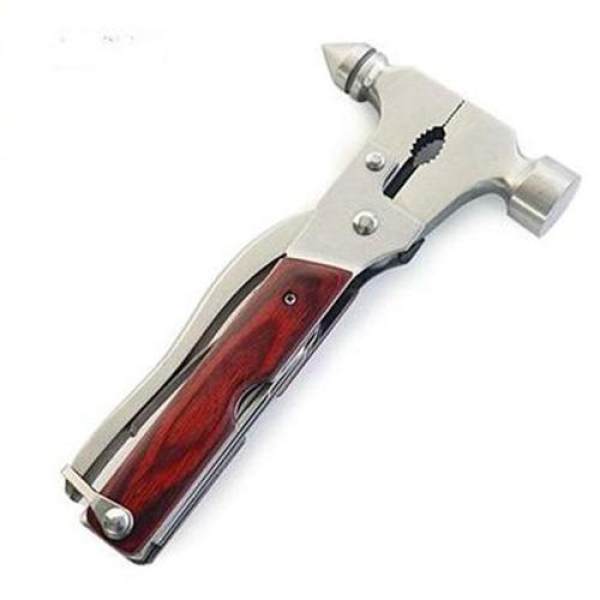 Dụng cụ búa đa năng 8 trong 1 thích hợp đi phượt.