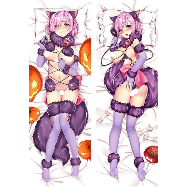 Fate/Grand Order Tamamo no Mae FGO Anime Dakimakura Case Cushion Hugging Body Japan Pillow Cover - intl