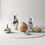 GEORG JENSEN - Hộp đựng HK BONBONNIERE ONION