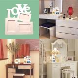 Hollow Tri-ply Wood Blank Love DIY Painting Picture Photo Frame Home Decor  - intl