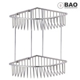 KỆ GÓC PHÒNG TẮM 2 TẦNG BAO BN520