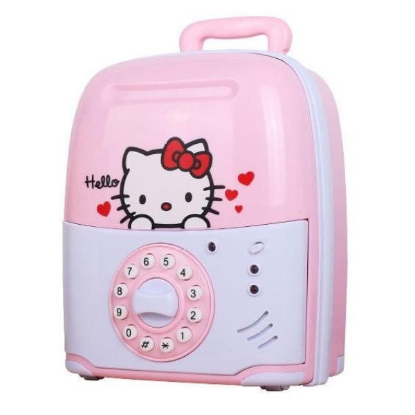 Két Sắt Mini Thông Minh Hình Kitty (Dạng Vali)