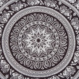 Mandala Indian Bohemian Elephant Square Cushion Case Floor Pillow Seating Cover - intl