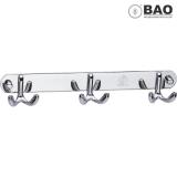 MÓC TREO QUẦN ÁO 3 CHẤU BAO BN223