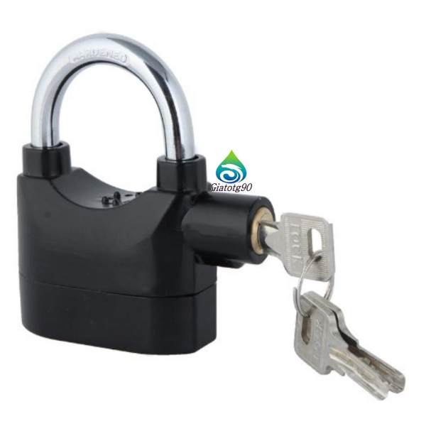 Ổ khóa chống trộm có còi báo động J 206510 1(đen) - Không thể rẻ hơn - Nhập Mã Voucher GIATOTG90KM để giảm 10-20%