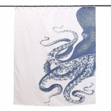 Bạch tuộc Kraken Hoa Văn Tùy Chỉnh Màn Tắm Vải Polyester 60 