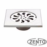 Phễu thoát sàn inox Zento TS121 - 115x115mm