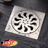 Phễu thoát sàn inox Zento TS200 - 20x20cm