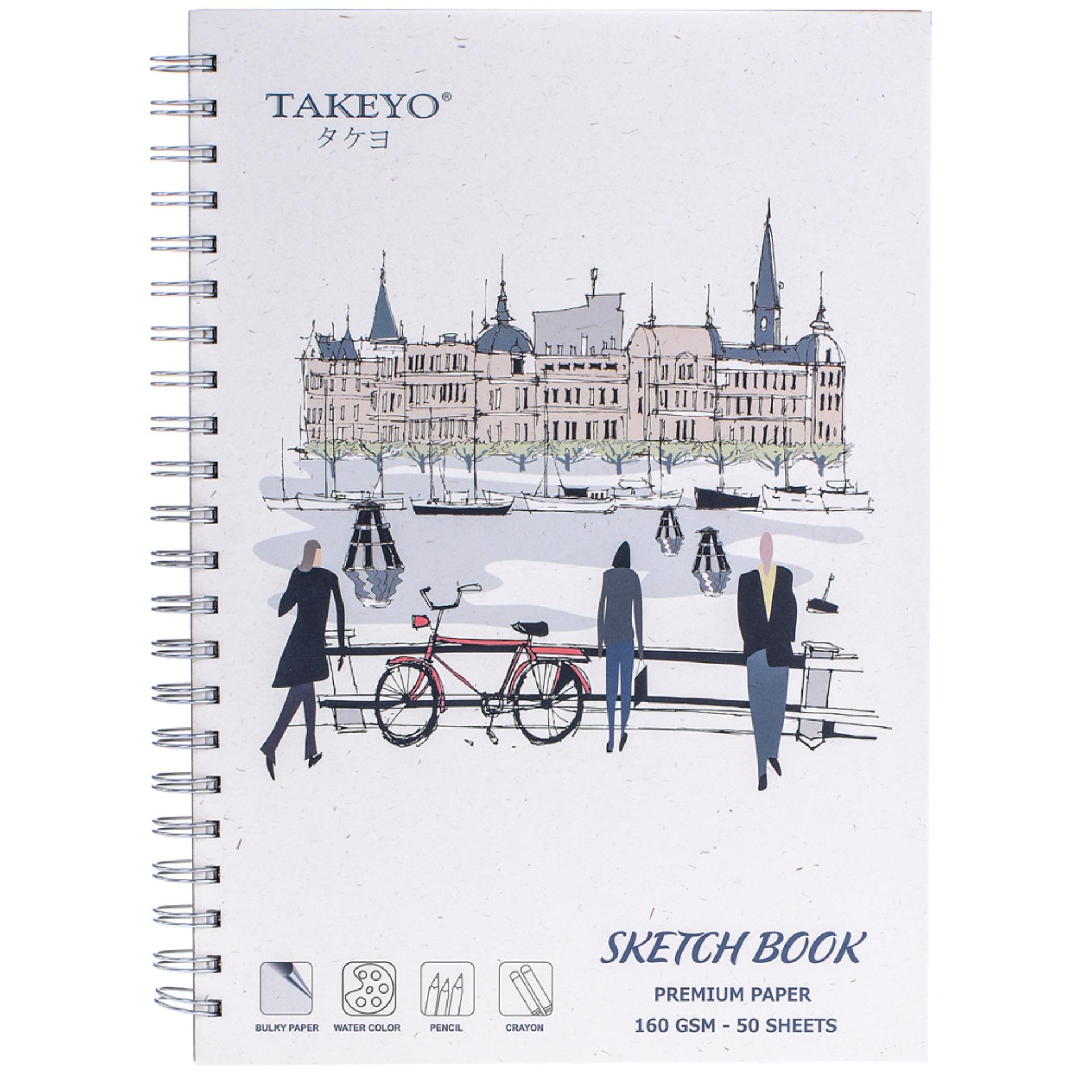 Vở Vẽ Takeyo A4 8524