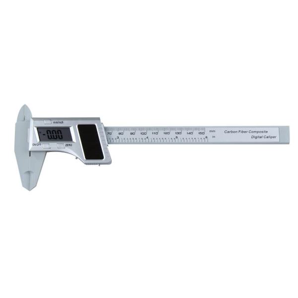 Năng lượng mặt trời Kỹ Thuật Số Kẹp Phanh 150 mét Sợi Carbon Composite Béc Đồng Hồ Đo Micromet-quốc tế