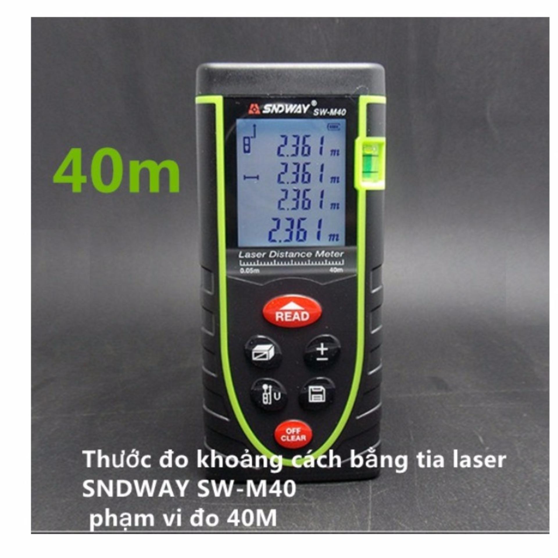 Máy đo khoảng cách bằng laser SNDWAY SW-M40