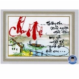 Tranh thêu 223005 - Cha mẹ