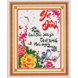 Tranh thêu gia đình - DLH-222689