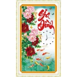 Tranh thêu gia đình - DLH-222875