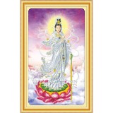 Tranh thêu chữ thập tôn giáo - DLH-YA804