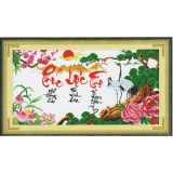 Tranh thêu phúc lộc thọ - DLH-222888