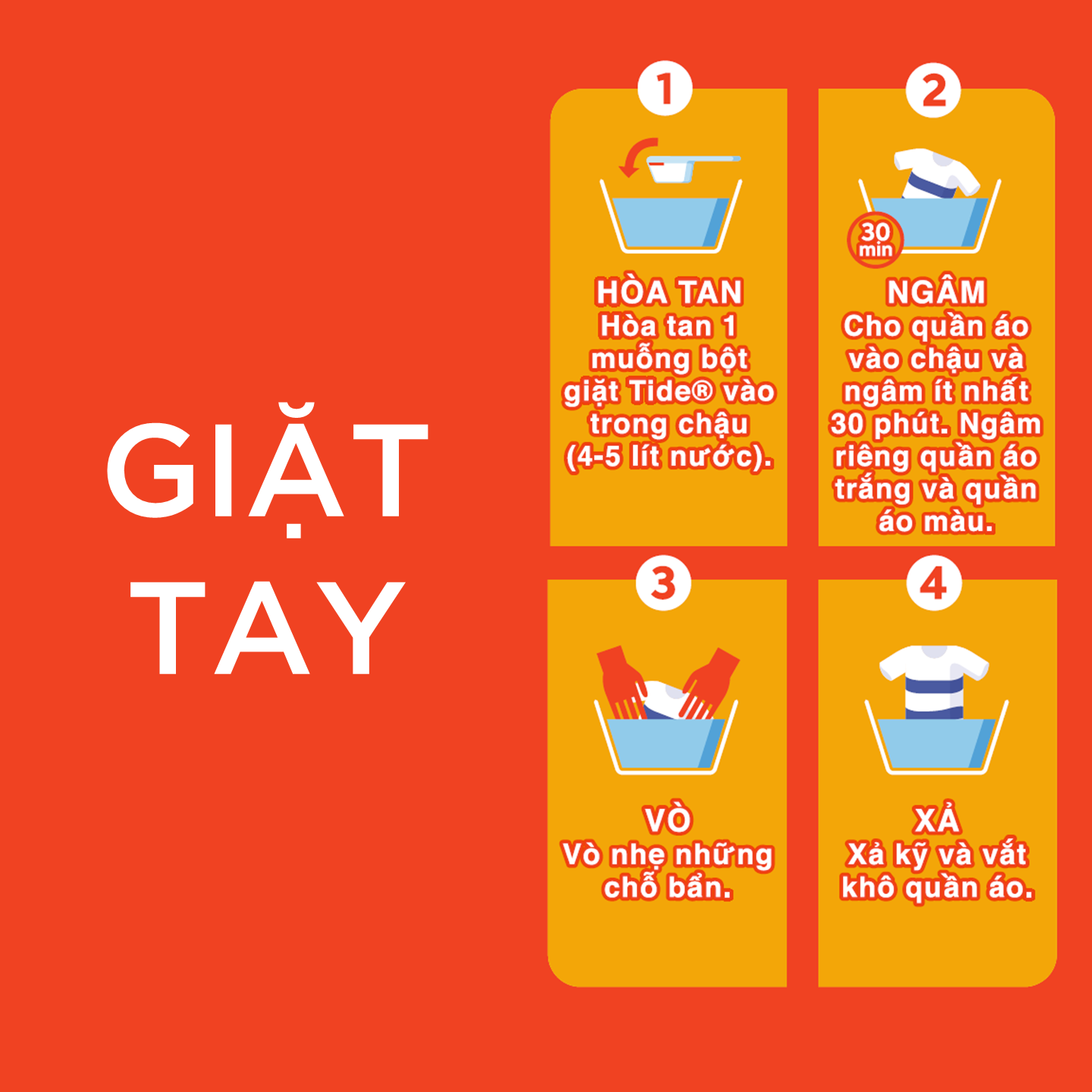 Bột giặt Tide Trắng đột phá 5.5kg