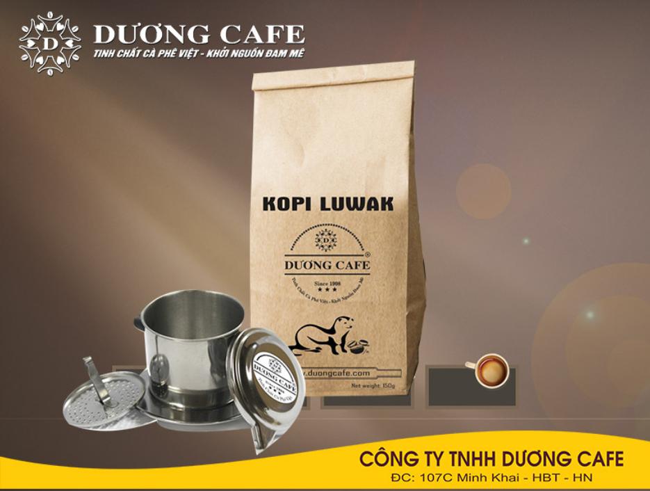 Cà phê Dương chồn Kopi Luwak