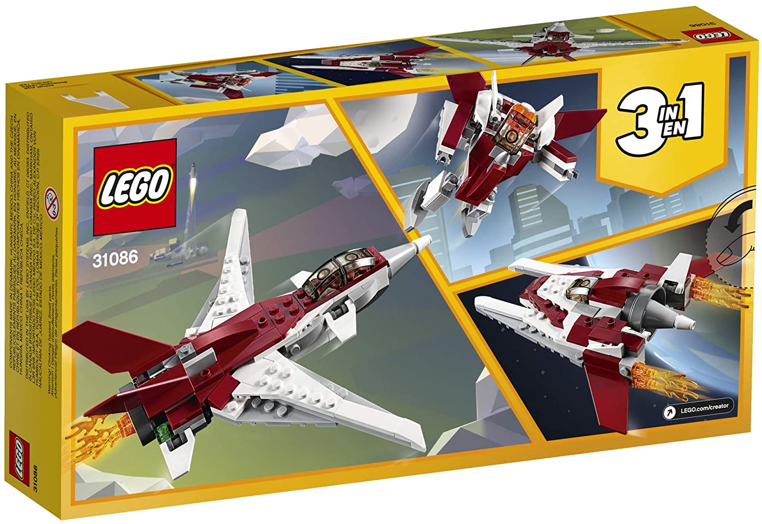 LEGO Creator 31086 Máy Bay Tương Lai