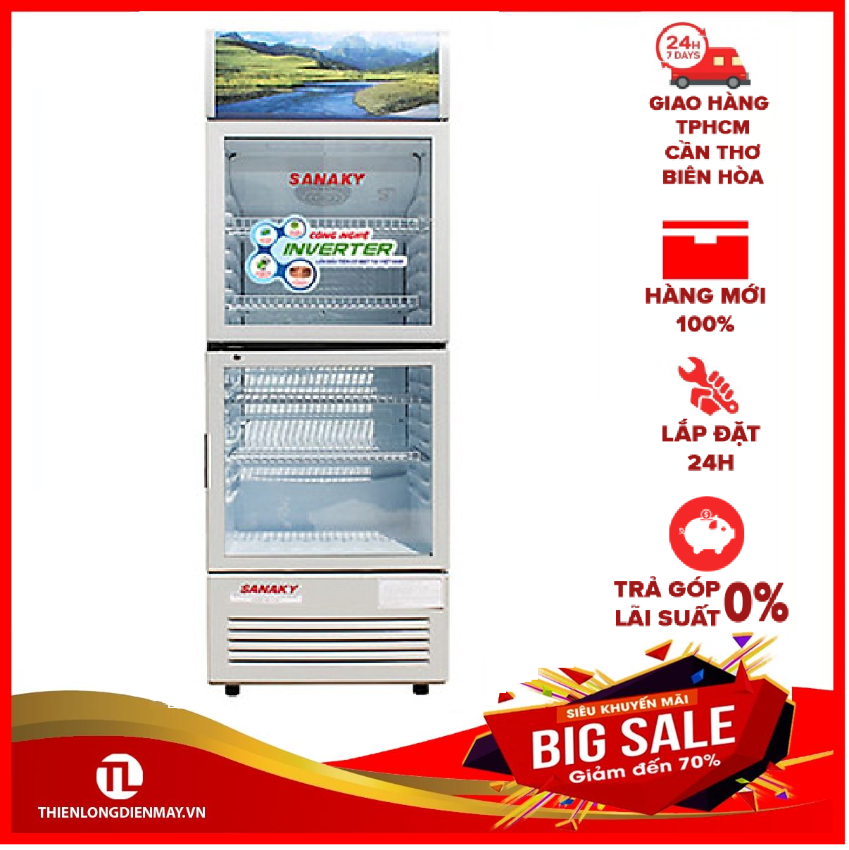 Tủ mát Sanaky VH-308W/308W3