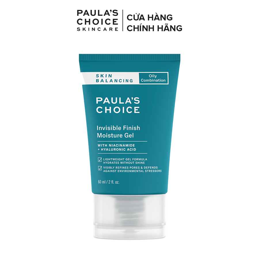 Gel dưỡng ẩm ban đêm Paula's Choice Skin Balancing Invisible Finish Moisture Gel 60ml