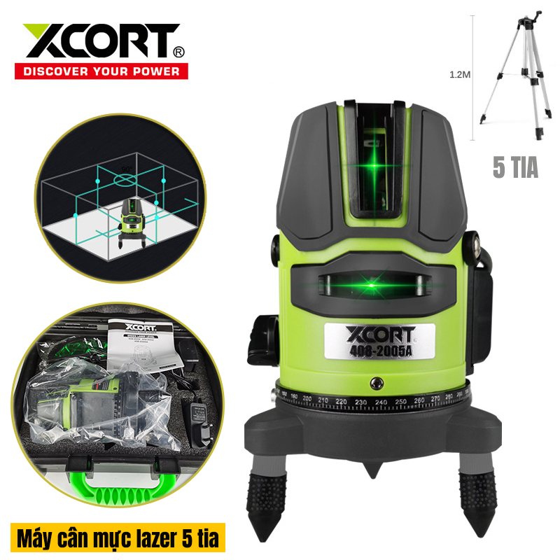 MÁY CÂN MỰC LASER 5 TIA XCORT
