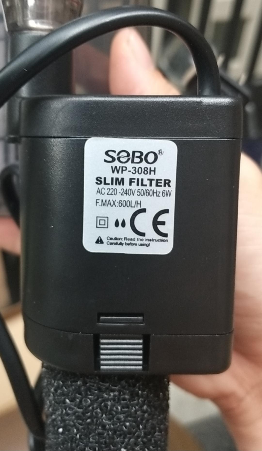MÁY LỌC THÁC NƯỚC HỒ CÁ SOBO WP-308H