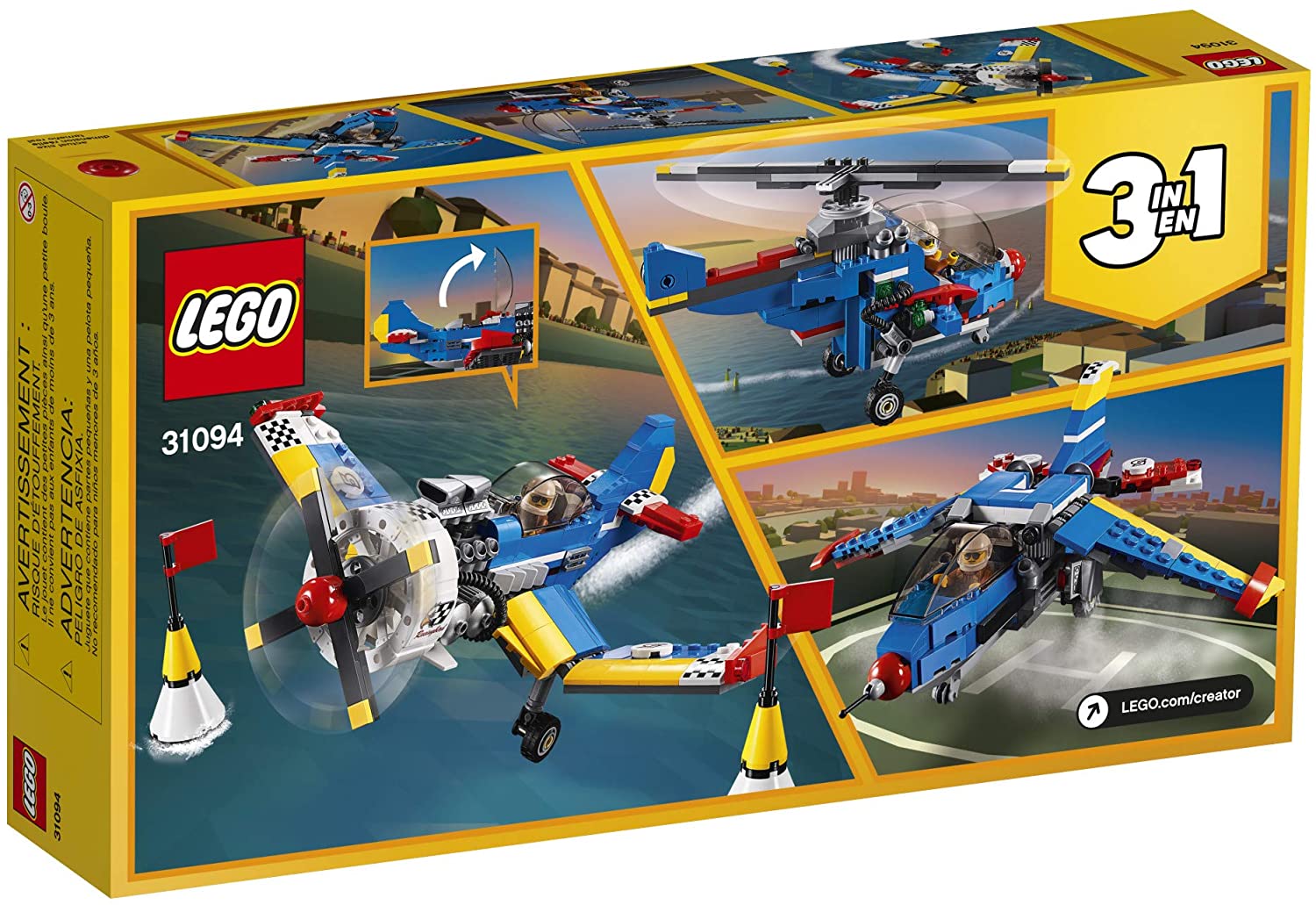 Mô hình lắp ráp LEGO Máy Bay Đua 31094