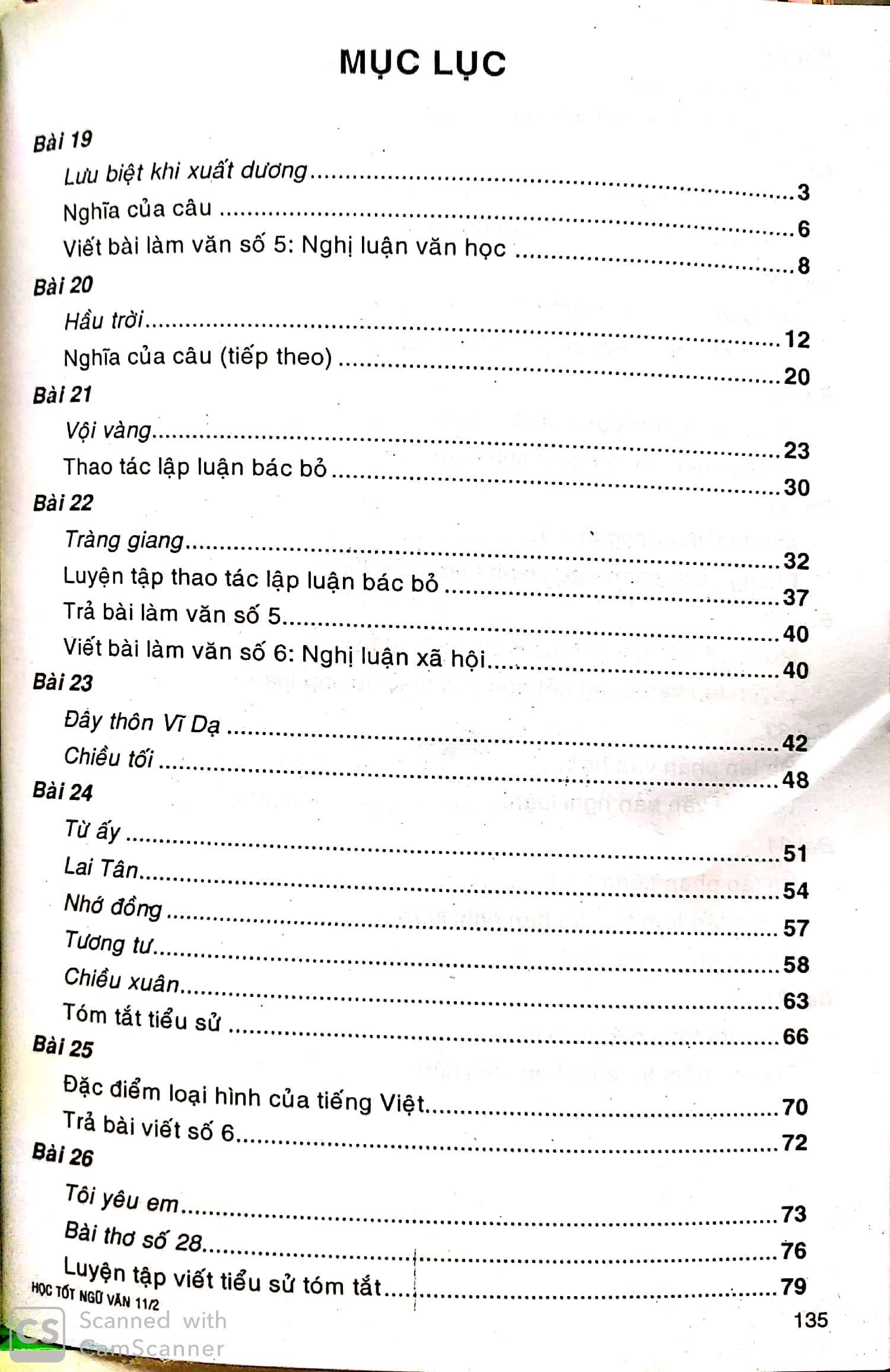 Học Tốt Ngữ Văn 11 Tập 1+2