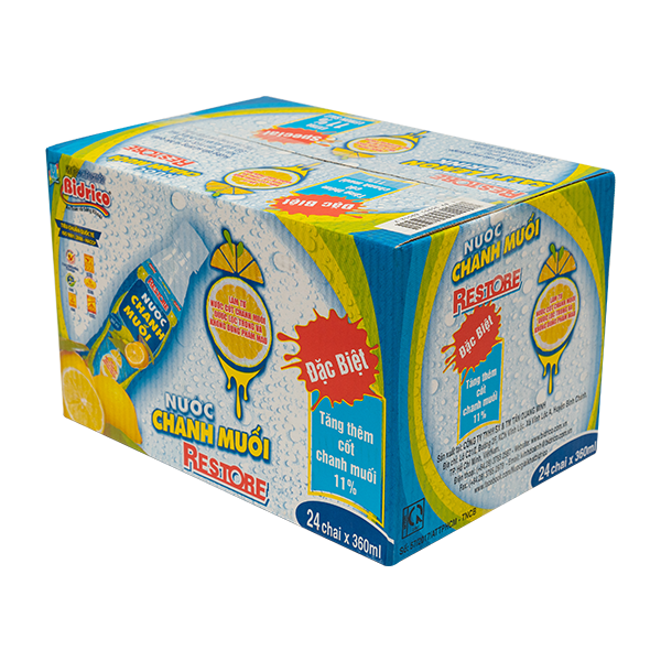 Nước Chanh Muối Restore Bidrico 360ml