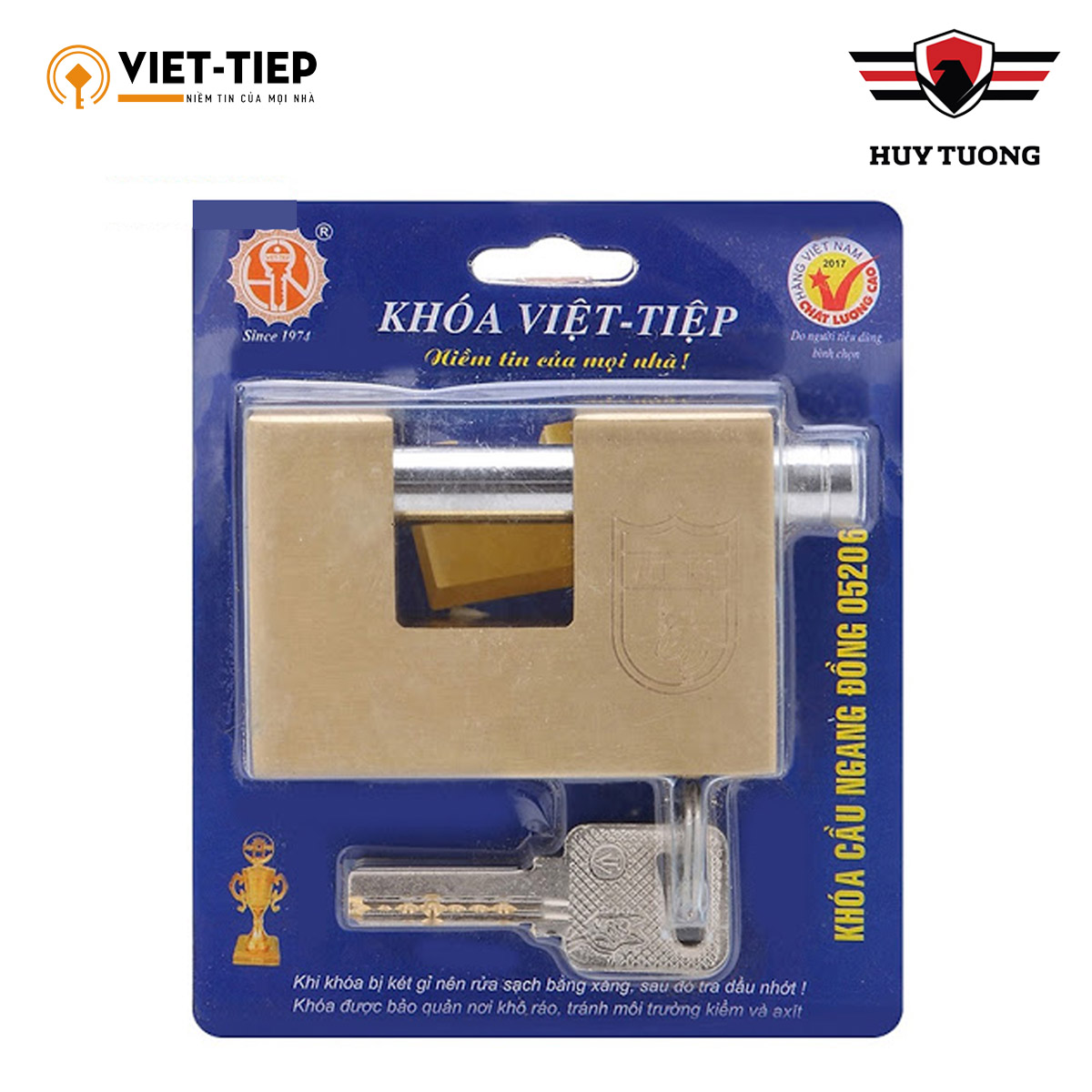 Khoá Việt Tiệp Ngang Đồng 05206